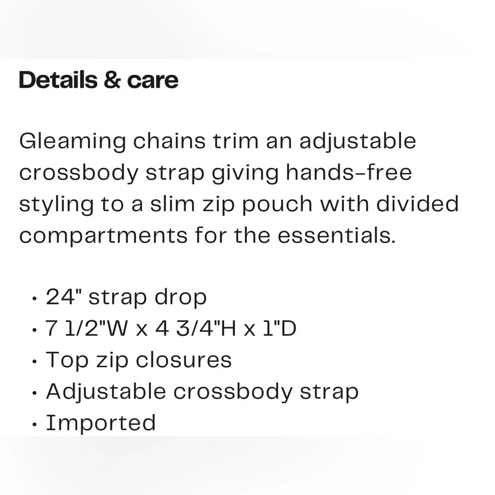 Nanette Lepore Double Compartment Croasbody - Picture 2 of 14